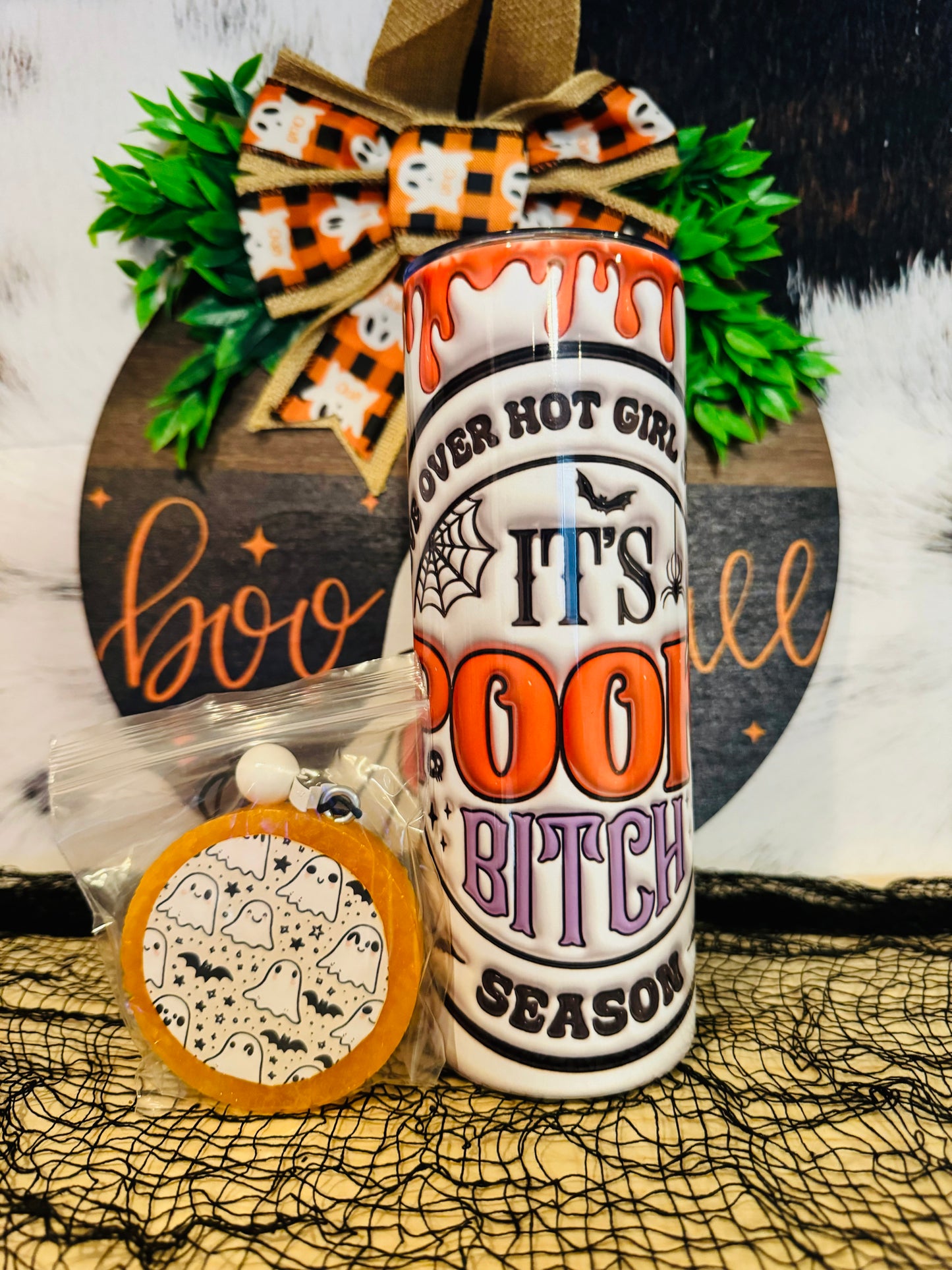 Sublimated 20z Tumbler & Car Freshie Set